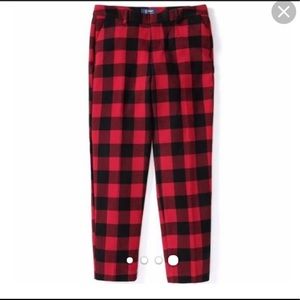 Old navy buffalo plaid Harper pants